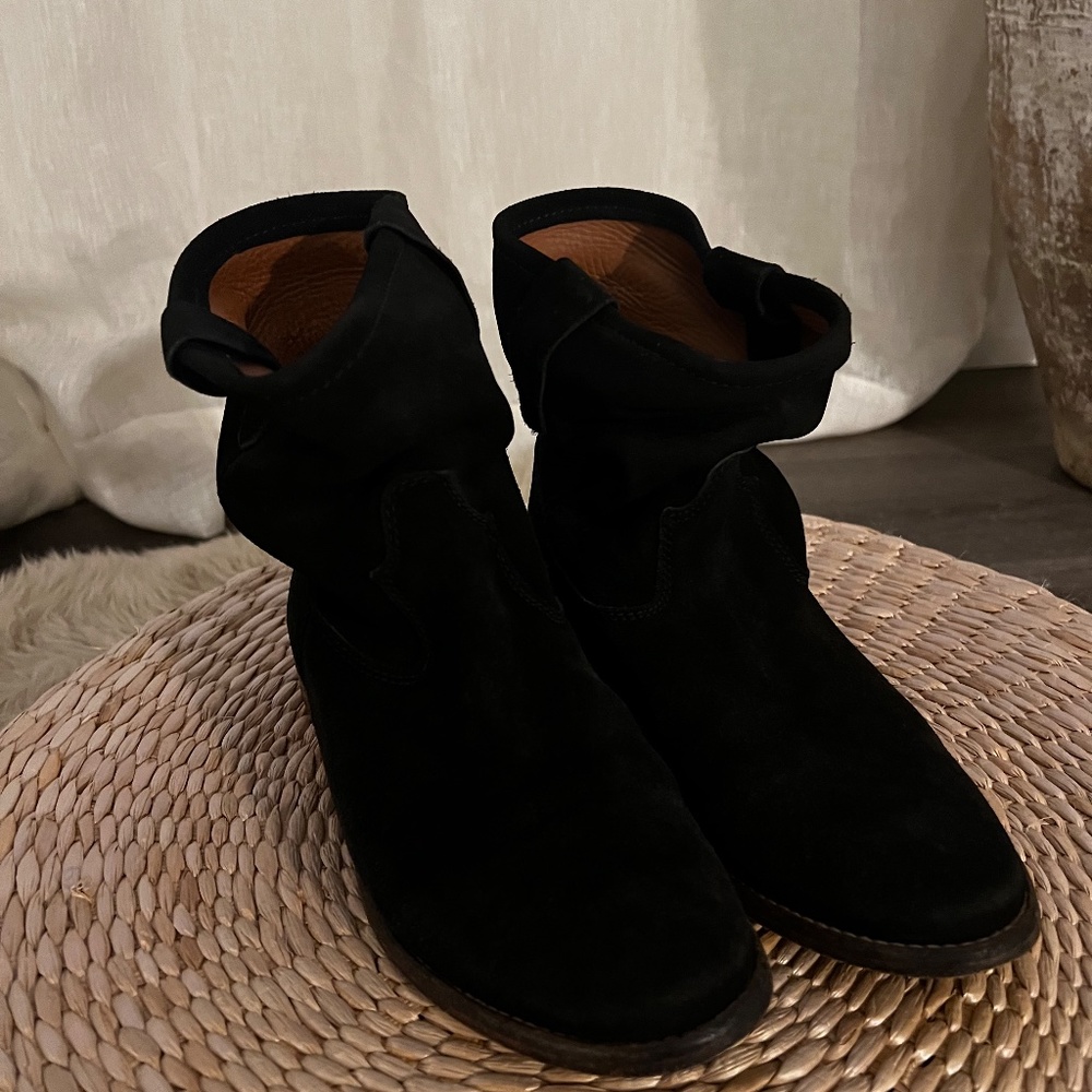 ISABEL MARANT Jenny Boots - Black Suede